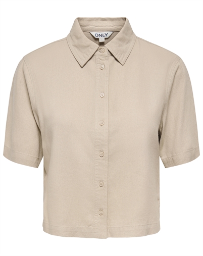 Only - ONLGoa Linen Hemd - Oxford Tan